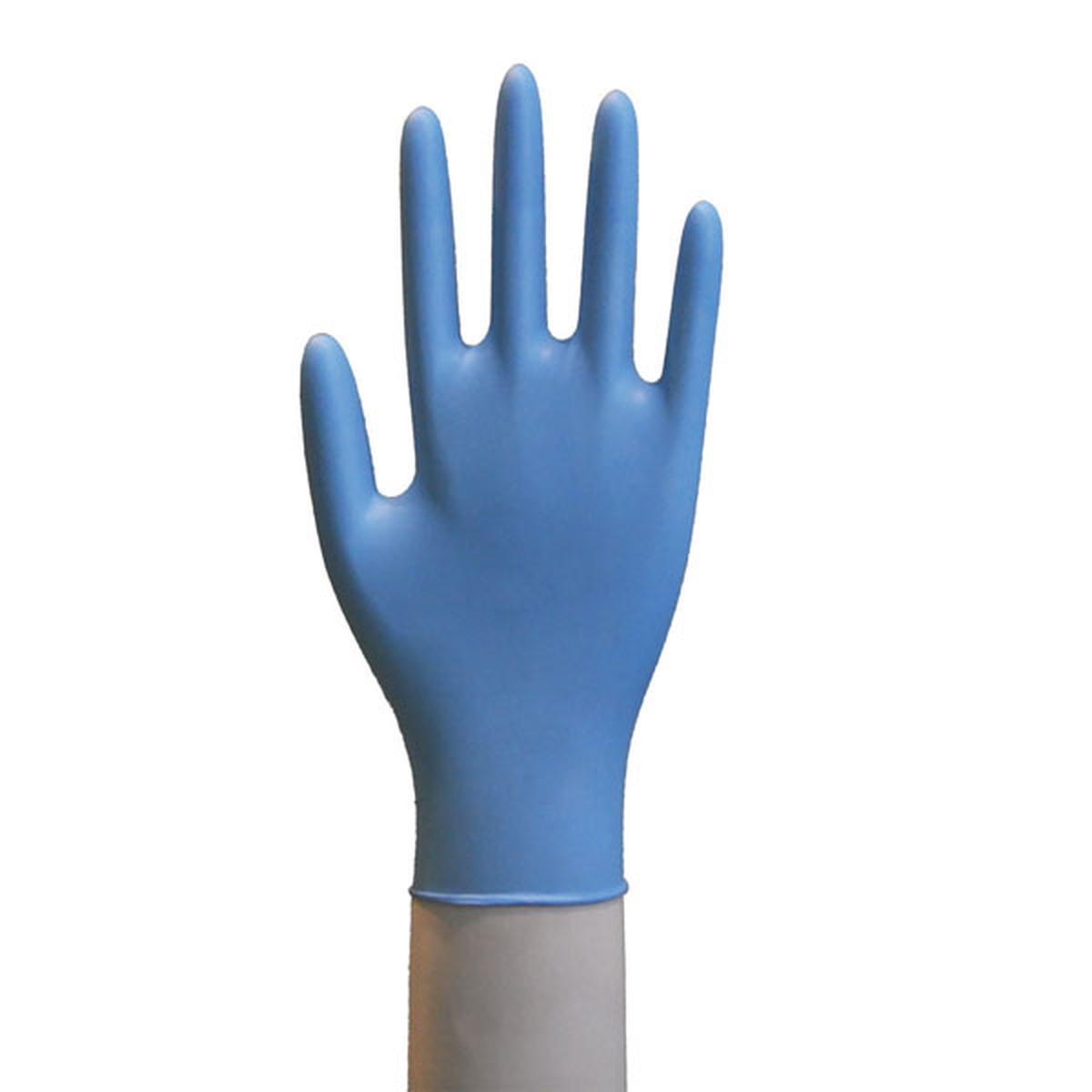 Bericah Guanti In Nitrile Diamante Senza Polvere - Taglia L, Extra Grip, Arancione, 50 Pezzi - Foto 14