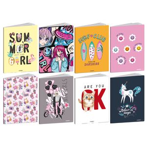 Maxiquaderno A4 20fg+1 80gr rigo di 3a Kid Girl 2024 Blasetti Maxiquaderno A4 20fg+1 80gr rigo di 3a Kid Girl 2024 Blasetti