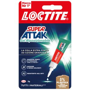 Colla SUPER ATTAK Loctite gel riposizionabile g 3