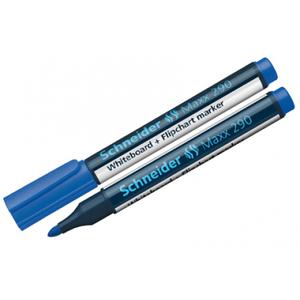 Pennarello per lavagne bianche SCHNEIDER MAXX 290 punta conica colore NERO conf.10