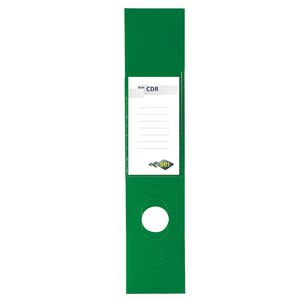 Busta 10 copridorso CDR PVC adesivi verde 7x34,5cm SEI ROTA