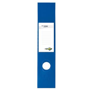 Busta 10 copridorso CDR PVC adesivi blu 7x34,5cm SEI ROTA