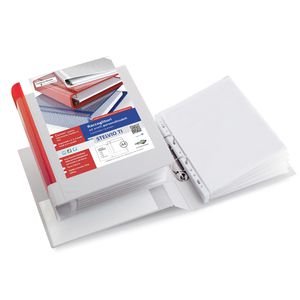 Raccoglitore STELVIO TI 40 A4 2D 22x30cm bianco personalizzabile SEI ROTA Raccoglitore STELVIO TI 40 A4 2D 22x30cm bianco personalizzabile SEI ROTA