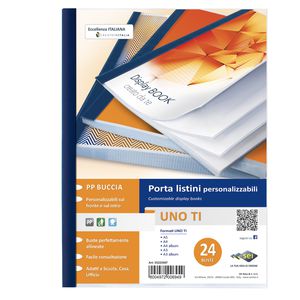 Portelistino personalizzabile UnoTI 22x30cm 24 buste Sei Rota