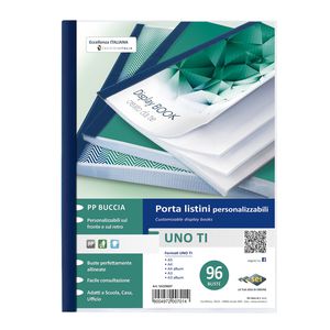 Portelistino personalizzabile UnoTI 22x30cm 96 buste Sei Rota