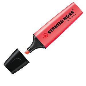 EVIDENZIATORE STABILO BOSS ROSSO 70/40 confezione 10 pezzi