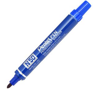 MARCATORE PENTEL PEN N50 BLU P.TONDA conf 12 pezzi
