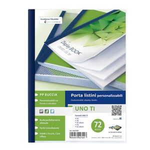 Portelistino personalizzabile UnoTI 22x30cm 72 buste Sei Rota