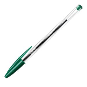 Scatola 50 penna a sfera BIC CRISTAL 1,0mm verde