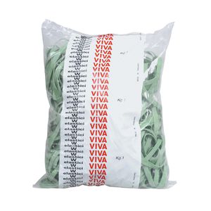 ELASTICO FETTUCCIA VERDE Ã˜100 T8 SACCO DA 1KG