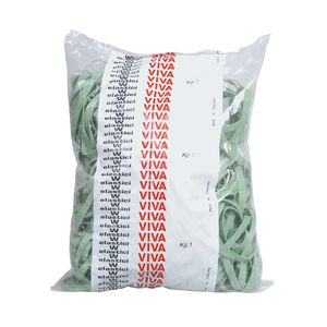 ELASTICO FETTUCCIA VERDE Ã˜120 T8 SACCO DA 1KG