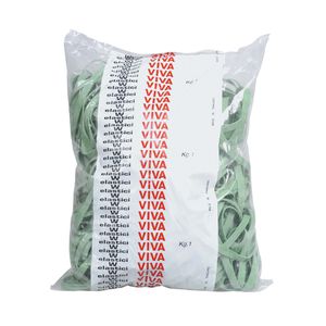 ELASTICO FETTUCCIA VERDE DIAM.150 SACCO DA 1KG