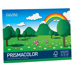 Album PRISMACOLOR 10fg 128gr 24x33cm monoruvido FAVINI