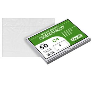 50 BUSTE ADESIVE SPEEDY DOC C4 330X220MM FAVORIT