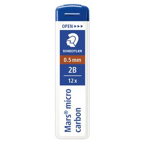 12 astucci da 12 mine 0.5mm MARSÂ®MICRO 250 05-2B STAEDTLER