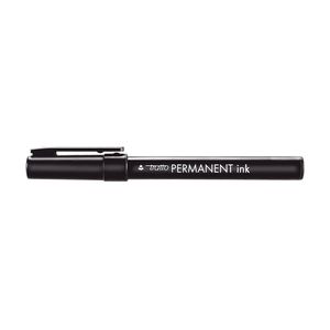 SCATOLA 12 MARCATORI TRATTO PERMANENT INK NERO