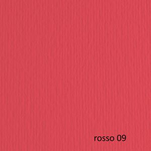 BLISTER 10FG CARTONCINO 70X100 220GR ROSSO 109 FABRIANO ELLE ERRE
