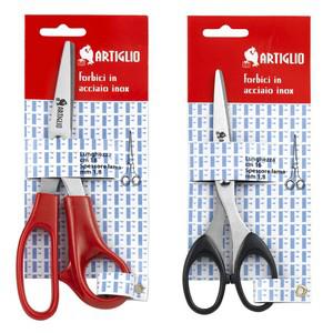 FORBICE MANICO ROSSO ABS cm.18