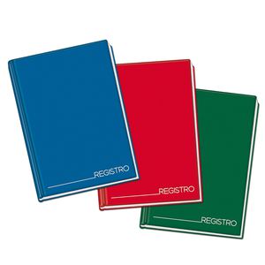 REGISTRO CARTONATO 210X297MM 1RIGO 72FG (288 facciate f.to A4)
