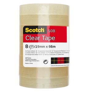 TORRE 8 RT NASTRO ADESIVO ScotchÂ® 508 19MMX66M IN PPL