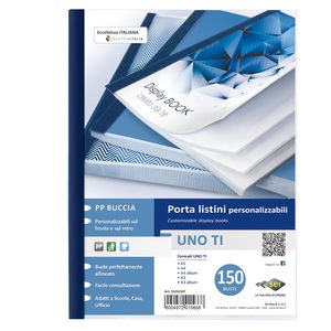 Portelistino personalizzabile UnoTI 22x30cm 150 buste Sei Rota