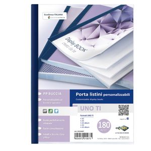Portelistino personalizzabile UnoTI 22x30cm 180 buste Sei Rota
