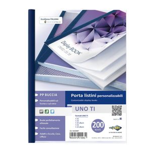 Portelistino personalizzabile UnoTI 22x30cm 200 buste Sei Rota