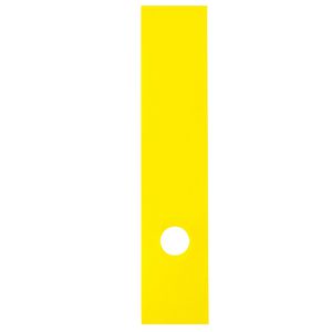 Busta 10 copridorso CDR-P PVC adesivi giallo 7x34,5cm SEI ROTA