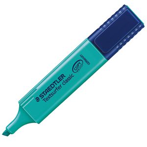 STAEDTLER Evidenziatore Textsurfer Classic - punta a scalpello - tratto 1,0-5,0mm - turchese