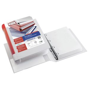 Raccoglitore STELVIO TI 30 A4 4D 22x30cm rosso personalizzabile SEI ROTA