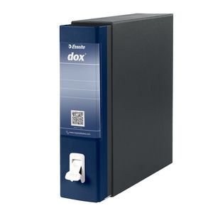 Registratore New Dox 1 blu dorso 8cm f.to commerciale Esselte Registratore New Dox 1 blu dorso 8cm f.to commerciale Esselte