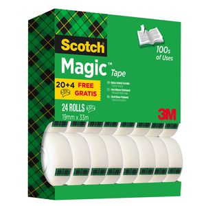 Nastro adesivo 3M SCOTCH MAGIC 810 19x33 value pack