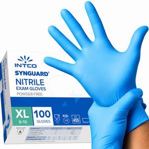 GUANTO NITRILE SENZA POLVERE 100 PEZZI TAGLIA XL
