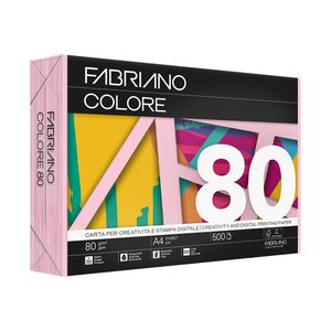 FabrianoColore - A4 - 80 gr - colori tenui rosa - Fabriano - conf. 500 fogli FabrianoColore - A4 - 80 gr - colori tenui rosa - Fabriano - conf. 500 fogli