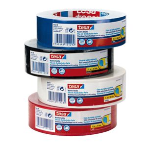 Nastro adesivo telato TESA mm38x25 m BLU TESA