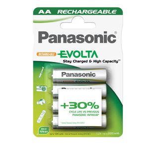 BLISTER 4 PILE STILO RICARICABILI AA 1,2V INFINIUM PANASONIC BLISTER 4 PILE STILO RICARICABILI AA 1,2V INFINIUM PANASONIC