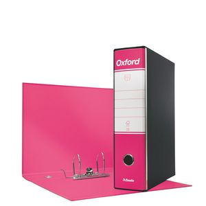 Registratore OXFORD G85 fucsia dorso 8cm f.to protocollo ESSELTE Registratore OXFORD G85 fucsia dorso 8cm f.to protocollo ESSELTE