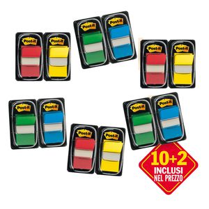 PROMO PACK 10+2 Post-it® INDEX 680 COLORI ASS. PROMO PACK 10+2 Post-it® INDEX 680 COLORI ASS.