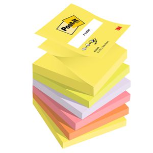 Post-it 3M z-notes R330-NR neon 100 ff 76x76 ass CONF.6 PZ