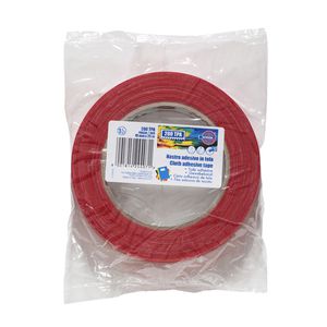 Nastro adesivo telato mm 19x25m ROSSO