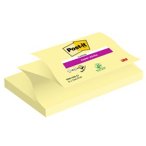 Post-it 3M z-notes R350-CY 100 ff 76x127 giallo conf,12 pz