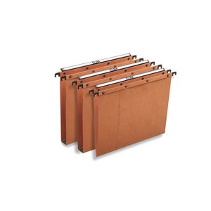 Cartella sospesa - cassetto Ultimate - interasse 39,8 cm - fondo V - legale 38x25 cm - avana - Elba Cartella sospesa - cassetto Ultimate - interasse 39,8 cm - fondo V - legale 38x25 cm - avana - Elba