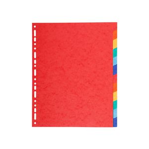 SEPARATORE A4-Maxi A 12TACCHE in CARTONCINO RICICLATO 220gr FOREVER SEPARATORE A4-Maxi A 12TACCHE in CARTONCINO RICICLATO 220gr FOREVER
