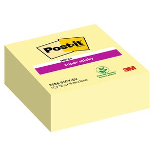 Post-it 3M 2028-sscy super sticky 76x76 giallo Post-it 3M 2028-sscy super sticky 76x76 giallo