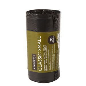 20 SACCHI RIFIUTI 50X60CM-30Lt 10Âµ NERO Classic