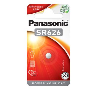 BLISTER Micropila Ossido argento SR626 PANASONIC BLISTER Micropila Ossido argento SR626 PANASONIC