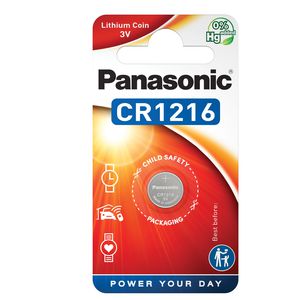 BLISTER Micropila litio CR1216 PANASONIC BLISTER Micropila litio CR1216 PANASONIC