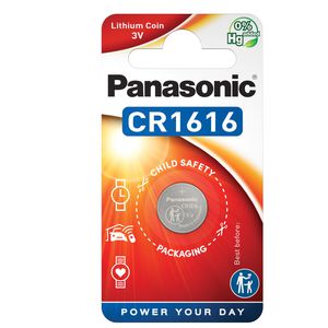 BLISTER Micropila litio CR1616 PANASONIC BLISTER Micropila litio CR1616 PANASONIC