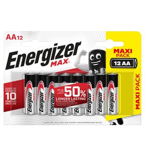 Blister 12 pile stilo AA - Energizer Max Blister 12 pile stilo AA - Energizer Max