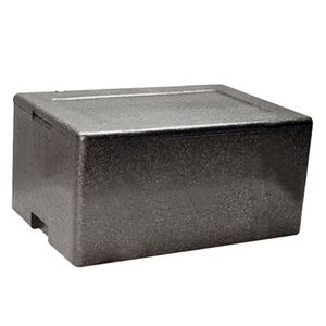 Cassa termica in polipropilene espanso per il trasporto alimenti 61x43cm H21,5cm Cassa termica in polipropilene espanso per il trasporto alimenti 61x43cm H21,5cm